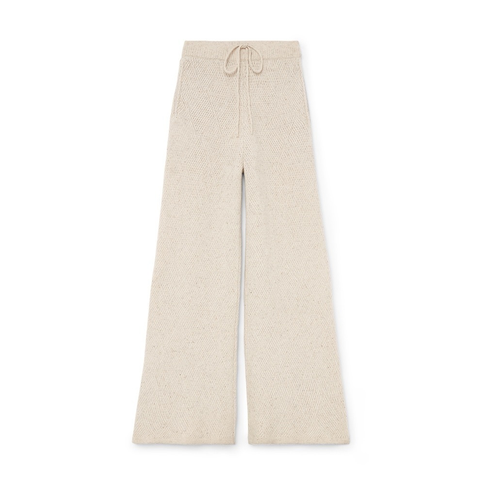 NWT Joslin Elizabeth Wool Quilt Knit Pants
